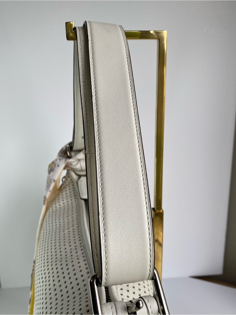 Coach Legacy Perforated  Large Duffel Adjustable Shoulder Bag - Picture 8 of 14